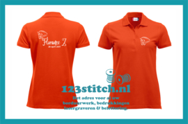 Paarden polo 2 met afbeelding, naam en geboortedatum