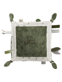 Label Label Olijf Donkergroen Knuffeldoekje