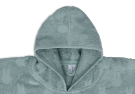 Jollein x Nijntje - Badponcho Badstof Miffy Jacquard - Sea Green