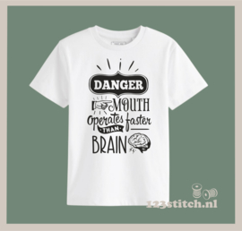 Danger Mouth operates faster than brain