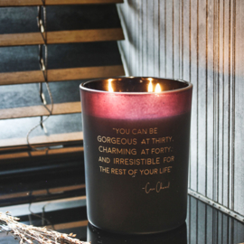 SOJAKAARS - GORGEOUS, CHARMING AND IRRESISTIBLE - GEUR: WARM CASHMERE
