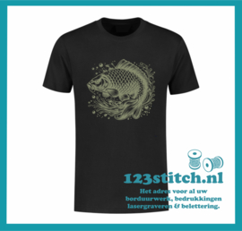 T-shirt met Karper afbeelding 2