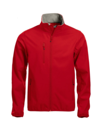 Softshell jas met glitterbedrukking