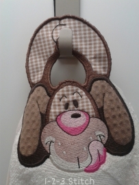 Handdoek hanger Hond