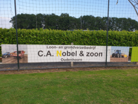 Reclamebord voor C.A. Nobel & zoon Oudenhoorn