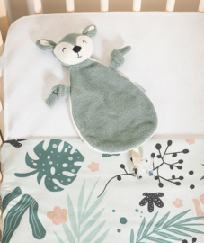 Jollein - knuffeldoekje Deer - Ash Green