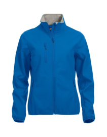 Softshell jas met glitterbedrukking