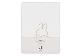 Jollein x Nijntje -Laken Wieg 120x150cm Sleepy Miffy- Funghi