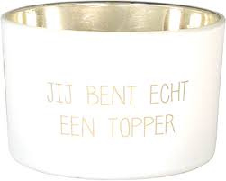 SOJAKAARS - JIJ BENT ECHT EEN TOPPER - GEUR: FRESH COTTON