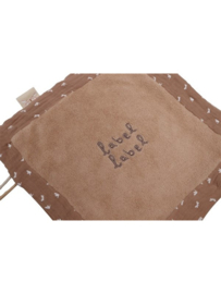 Label Label Libelle Bruin Knuffeldoekje