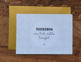 Tegoedbon | Gezellig een hele dikke knuffel