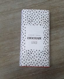 Chocolade reep voor een chocolade lover!