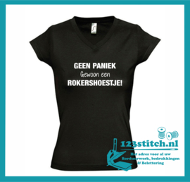 Geen paniek, gewoon een rokershoestje!