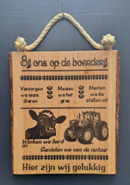 Bij ons op de boerderij