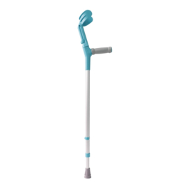 Dubbel verstelbare elleboogkruk – Turquoise