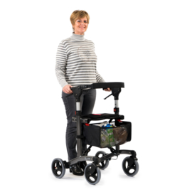 Rollator MultiMotion Trollimaster RA66 grijs laag model tot 165 cm