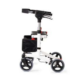 Rollator MultiMotion Trollimaster RA66 Wit laag model tot 165cm