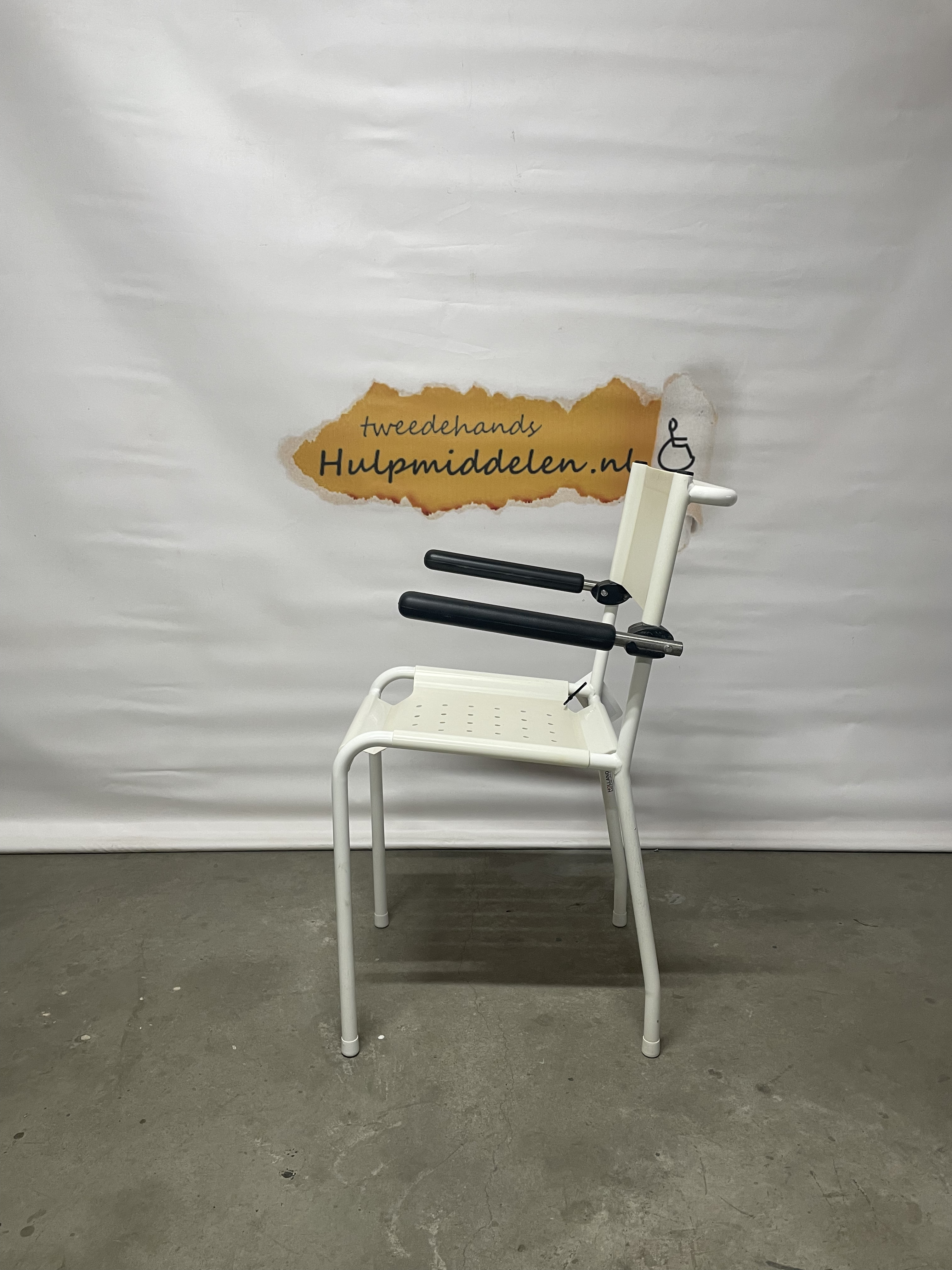 Invacare Douchestoel wit