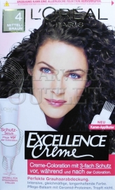 L`Oréal Excellence Creme 4 Middenbruin