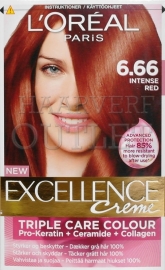 L`Oréal Excellence Creme 6.66 Intense Red