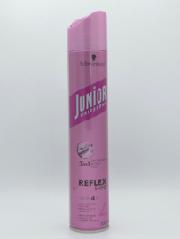 Schwarzkopf Junior Hairspray Reflex Shine 4   300 ml