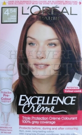 L`Oréal Excellence Creme 4.54 Donker Koper Mahonie