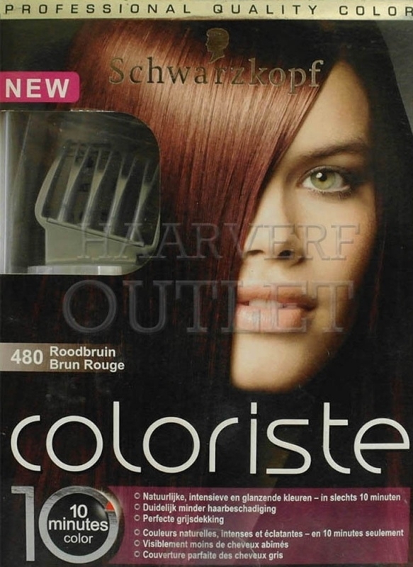 Coloriste Rood Bruin 480 Schwarzkopf Coloriste | Haarverf Outlet