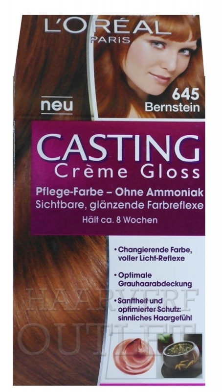 Bonus Accumulatie smaak L`oreal Casting Creme Gloss 645 Amber | L'Oréal Casting Créme Gloss |  Haarverf Outlet
