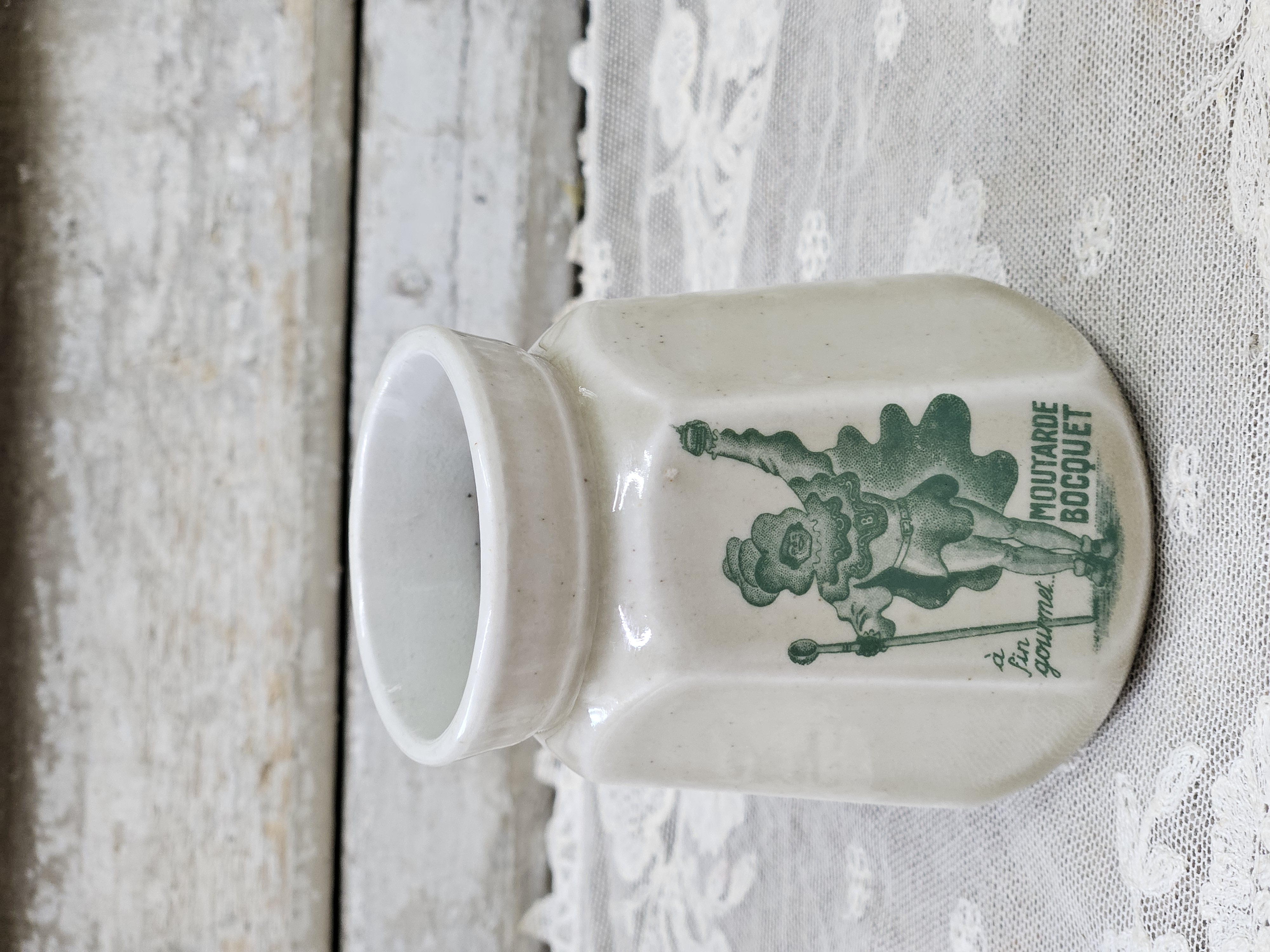 Mosterdpotje Bocquet groen