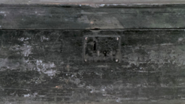 Stoere houten kist VERKOCHT