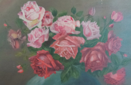 Schilderij met rozen VERKOCHT