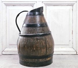 Houten wijnkan