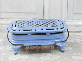 Lavendelblauw stoofje VERKOCHT