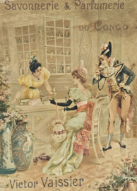Reclameplaat zeep & parfum Paris