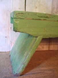 Groen krukje VERKOCHT
