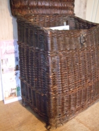Fietsmand/tas van rotan VERKOCHT