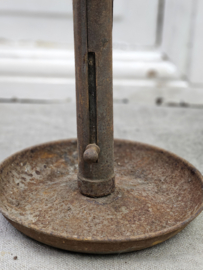 Kandelaar met grote onderschotel