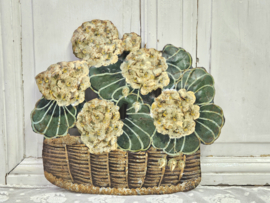 Haardscherm hortensia's VERKOCHT