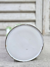 Grote groene koffiepot