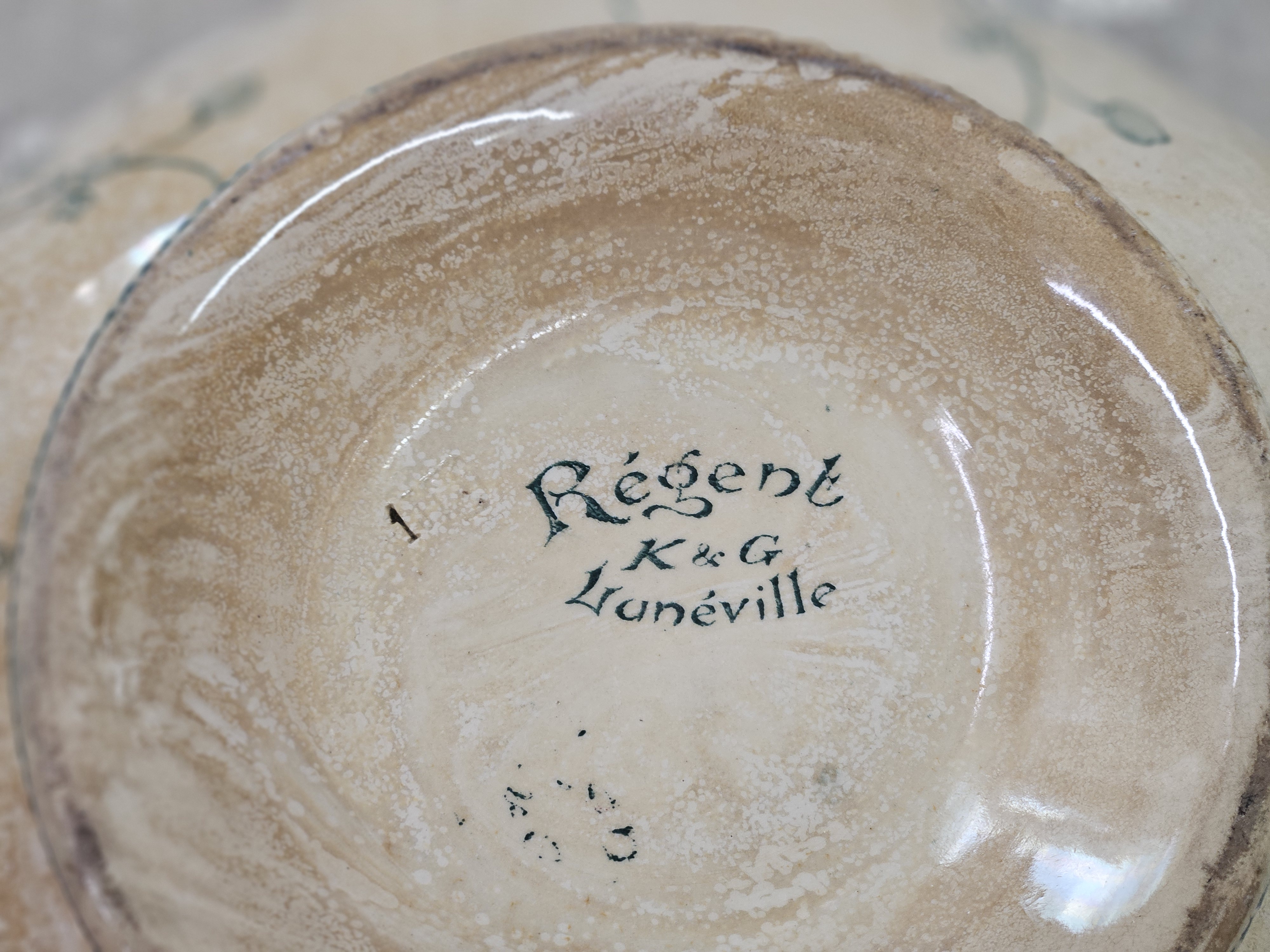Schaal 'Régent' Luneville VERKOCHT