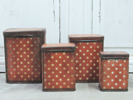 Set polkadot blikken VERKOCHT