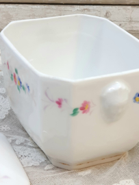 Kandijpotje met bloemdecor