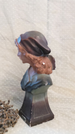 Gipsen buste 'Lisette' VERKOCHT