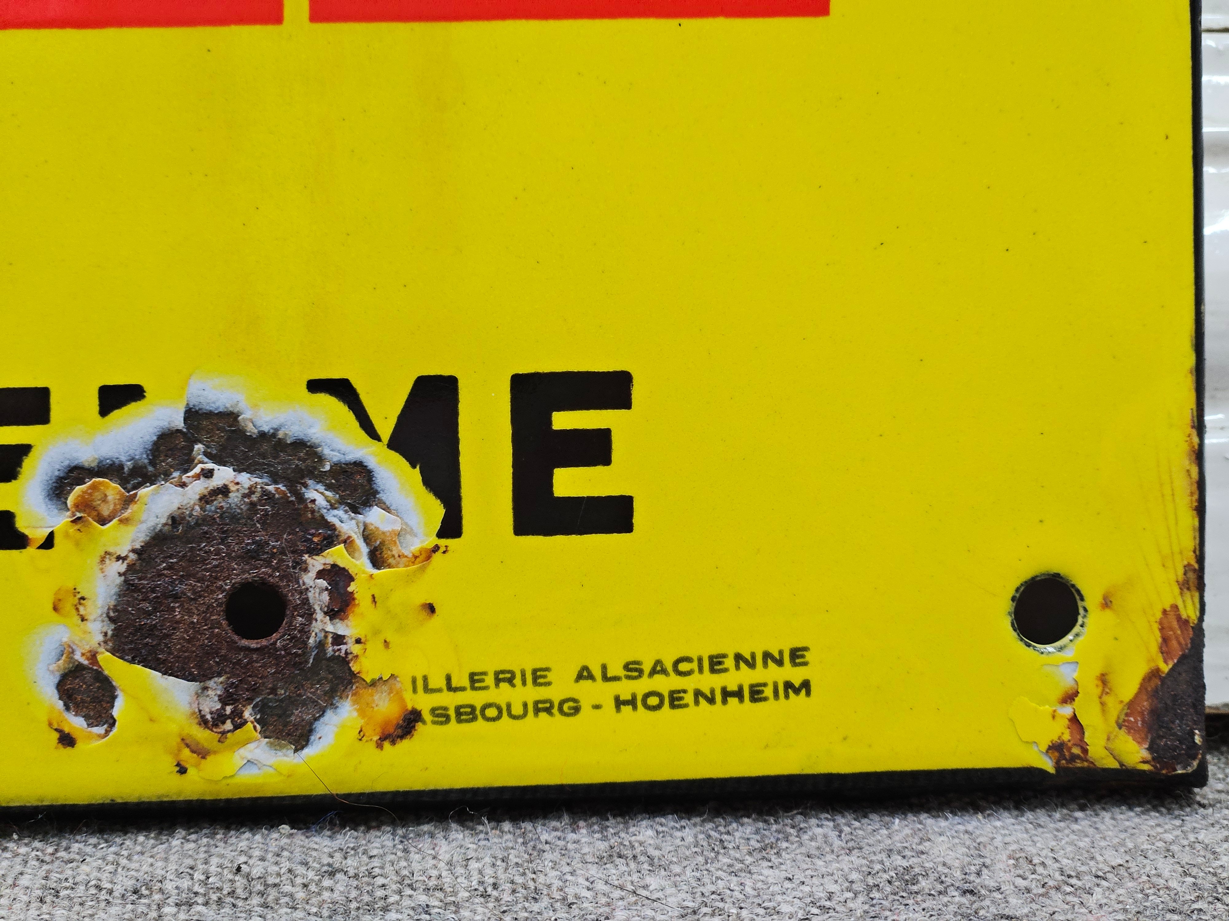 Reclamebord Elle