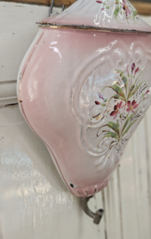 Roze waterreservoir met bloemen VERKOCHT