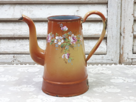 Koffiepot met bloemen VERKOCHT