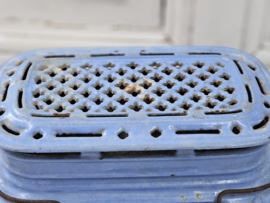 Lavendelblauw stoofje VERKOCHT