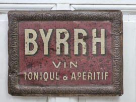 Reclamebord Byrrh
