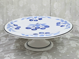 Taartschaal met kersendecor
