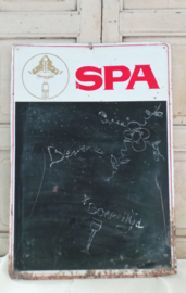 Spa blikken krijtbord